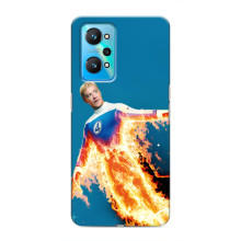Чехол с принтом Фантастическая четверка для Realme GT Neo 2 – Человек-Факел