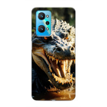 Чехол с картинкой «Хищники» для Realme GT Neo 2 – Крокодил