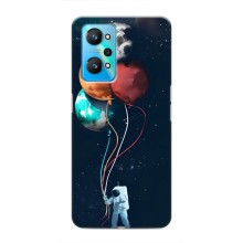 Космические Чехлы для Реалми GT Нео 2 (VPrint) (Планеты шарики)
