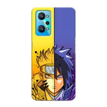 Купить Чехлы на телефон с принтом Anime для Realme GT Neo 2 (Naruto Vs Sasuke)