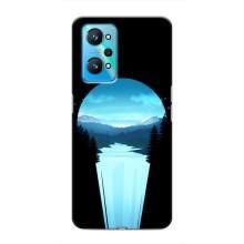 Летний Чехол на Realme GT Neo 2 – Синий Водопад