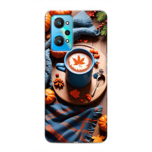Чохол з унікальним дизайном 'Осінь з кавою' для Realme GT Neo 2 – Кава і гарбузики