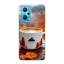 Чохол з унікальним дизайном 'Осінь з кавою' для Realme GT Neo 2 – Кава на природі