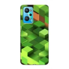 Чехлы для Realme GT Neo 2 (Персонажи Майн Крафт) (Текстура)