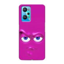 Силиконовые Чехлы (смешные стикеры) для Realme GT Neo 2 – Хитрая мордочка