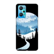 Силіконовий бампер на різдво для Realme GT Neo 2 (Різдвяний Олень)