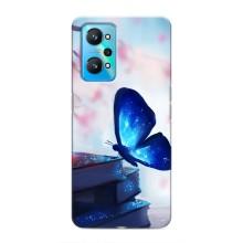 Силіконовий бампер з картинкою звірів для Realme GT Neo 2 (Метелик синій)