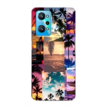 Силиконовый чехол с КАРТИНКАМИ лето для Realme GT Neo 2 (AlphaPrint) (Летний отпуск)