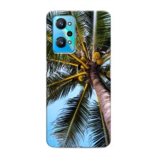 Силиконовый чехол с КАРТИНКАМИ лето для Realme GT Neo 2 (AlphaPrint) (Пальма)