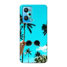 Силиконовый чехол с КАРТИНКАМИ лето для Realme GT Neo 2 (AlphaPrint) (Взгляд лето)