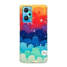 Силіконовий чохол з котиком для Realme GT Neo 2 – Mew
