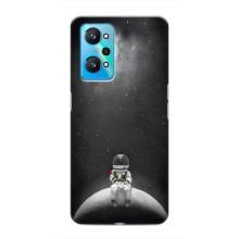Силиконовый Чехол с принтом "Космонавты" на Realme GT Neo 2 – Космонавт романтик