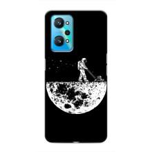 Силиконовый Чехол с принтом "Космонавты" на Realme GT Neo 2 – Космонавт