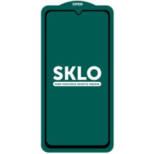 Защитное стекло SKLO 5D (тех.пак) для Xiaomi Redmi Note 11E / Poco M5 / Redmi 10 5G – Черный