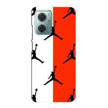 Чехлы для Xiaomi Redmi Note 11E - с картинкой JORDAN (AlphaPrint) (Лого Джордан)
