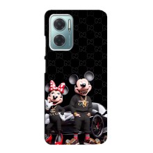 Чехол Disney Mouse Xiaomi Redmi Note 11E (PREMIUMPrint) (Семья Маусов)