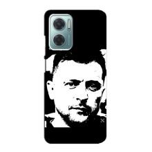 Чехол для Xiaomi Redmi Note 11E (AlphaPrint - с принтом Зеленского) – Зеленский АРТ