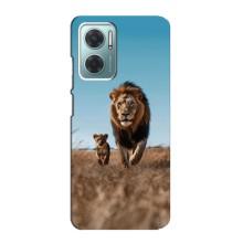 Чехол Король лев на Редми Ноут 11Е (Мусафа и Симба)