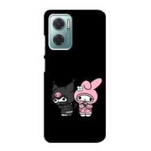 Чехол с кроликом Куроми на Xiaomi Redmi Note 11E (Куроми и Мелоди)