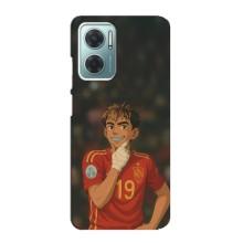 Чехол с футболистом Ламин Ямаль Xiaomi Redmi Note 11E (Ямаль аниме)