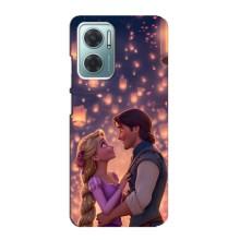 Чехол Рапунцель для Xiaomi Redmi Note 11E (Принцесса и принц)