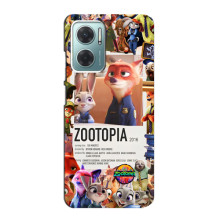 Чохол Зоотрополіс на Xiaomi Redmi Note 11E – Колаж Зоо