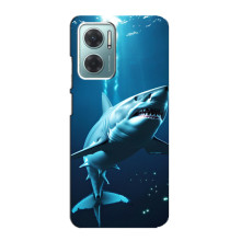 Чехол с картинкой «Хищники» для Xiaomi Redmi Note 11E – Акула