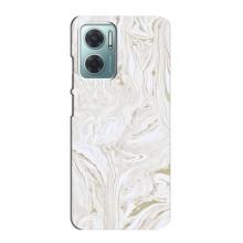 Мраморный чехол на Xiaomi Redmi Note 11E (VPrint) (Белый мрамор)