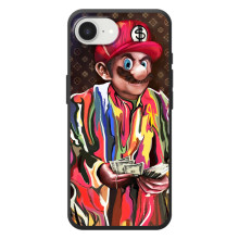 Брендновые Чехлы для Apple 17e - (PREMIUMPrint) (Mario LV)