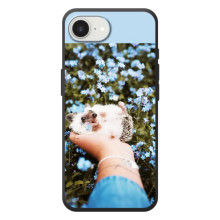 Чехлы с изображением разных животных для Apple 17e (Ежик на руках)