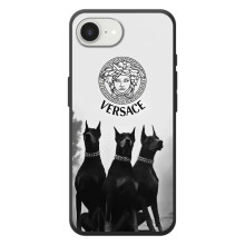 Чехлы VERSACE для 

Apple семнадцать ē   (PREMIUMPrint) (Доберман Версаче)