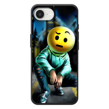 Чехол для 

Apple семнадцать ē   - (AlphaPrint) с печатью (ТОП продаж) (Парень смайл)