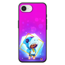 Чехол Бравл Старс для Apple 17e – Леон в костюме Акулы