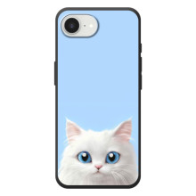 Чехол на тематику: Коты для Apple 17e (Белый кот)