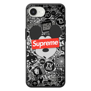 Чохол з Брендами одягу на 

Еpple 17е – Supreme Маус