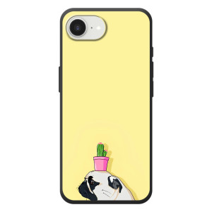 Бампер для Apple 17e с картинкой "Песики" – Кактус на голове