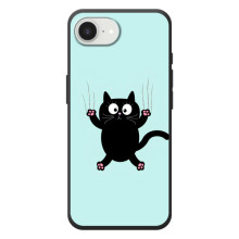 Чехол с принтом для Apple 17e (AlphaPrint) Модные коты – Падающий кот