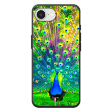 Чехол с птицами на Apple 17e (VPrint) – Яркий Павлин