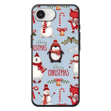 Чехол Санта Клаус для Apple 17e (Рождественский)