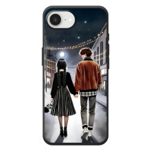 Чехол с дизайном Венздей 2 на Apple 17e – Уэнсдей и Тайлер