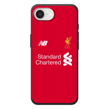 Чехол с картинкой ФК Ливерпуль на 

Яблоко семнадцать е 
