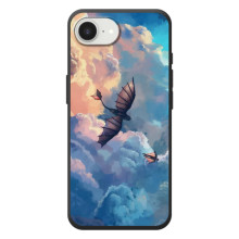 Чехол с принтом дракон Беззубик для 

Яблоко семнадцать е 
 – Беззубик в небе