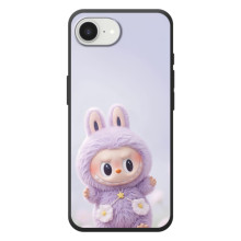 Чехол с принтом Лабубу для Apple 17e – Фиолетовый Лабубу