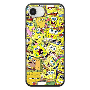 Силиконовый чехол Спанч Боб на 

Apple семнадцать э 
 (Спанч Боб Арт)