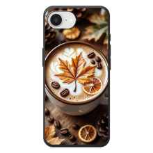 Чехол с уникальным дизайном «Осень с кофе» для Apple 17e – Пряный кофе