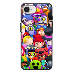Силиконовый Чехол на Apple 17e с картинкой Brawl Stars – Персонажи