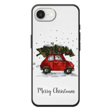 Рождественские, Праздничные Чехлы для 

Apple семнадцать ē   (Машина с елкой)
