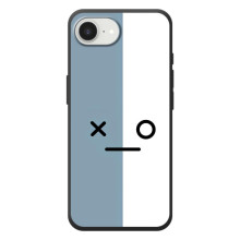 Силиконовые Чехлы (смешные стикеры) для Apple 17e – Серо-белый