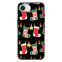 Силиконовый бампер на рождество для Apple 17e (Рождественские подарки)