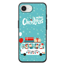 Силиконовый бампер на рождество для Apple 17e (Рождественское настроение)